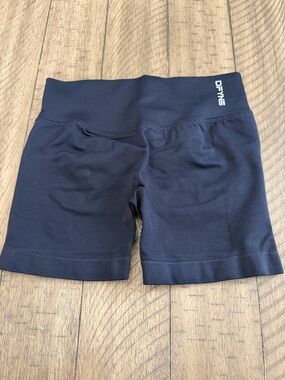 DFND Navy High-Rise Bike Shorts for Women